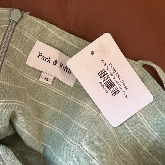 Park & Fifth Irving Mini Dress - M in mint - Picture 4 of 4